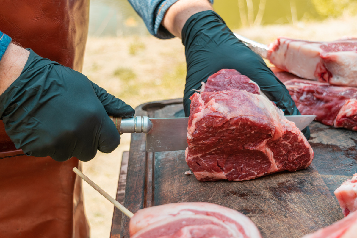 Meat barbecue (Churrasco)